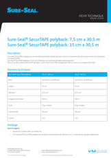 SecurTAPE polyback Sure-Seal - FT